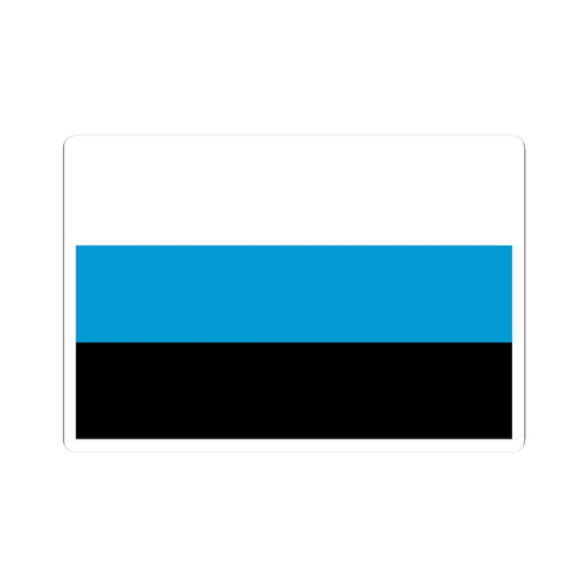 Alternative flag of Arkhangelsk oblast (Russia) STICKER Vinyl Kiss-Cut Decal