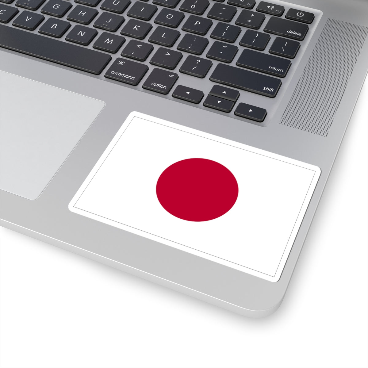 Flag of Japan with border (Japan) STICKER Vinyl Kiss-Cut Decal