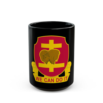 503rd Field Artillery Battalion (U.S. Army) Black Coffee Mug-15oz-The Sticker Space