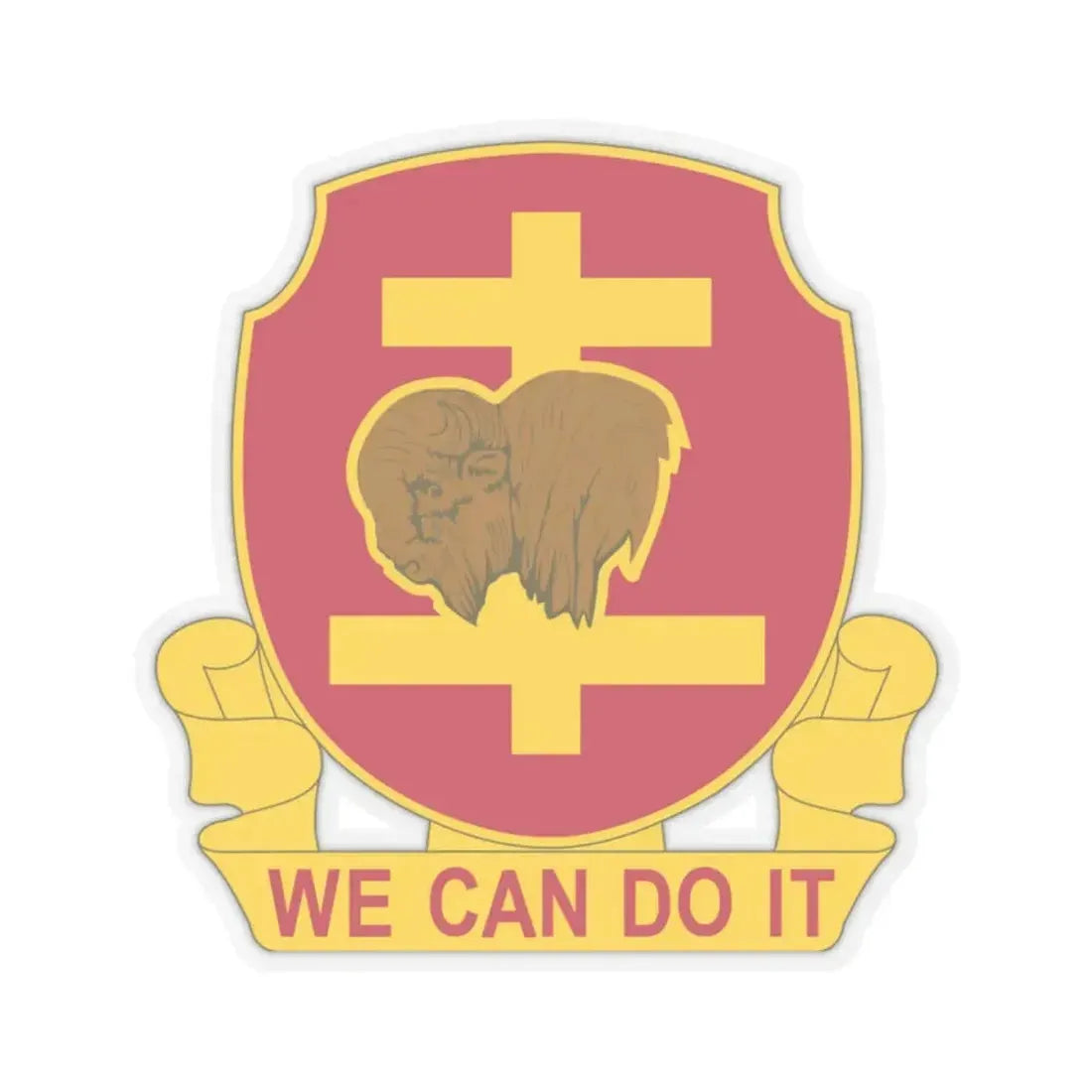 503rd Field Artillery Battalion (U.S. Army) STICKER Vinyl Kiss-Cut Decal 2 Inch Transparent - The Sticker Space
