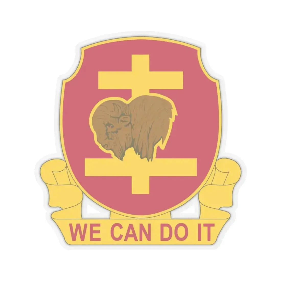 503rd Field Artillery Battalion (U.S. Army) STICKER Vinyl Kiss-Cut Decal 3 Inch Transparent - The Sticker Space