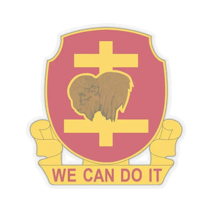 503rd Field Artillery Battalion (U.S. Army) STICKER Vinyl Kiss-Cut Decal 4 Inch Transparent - The Sticker Space