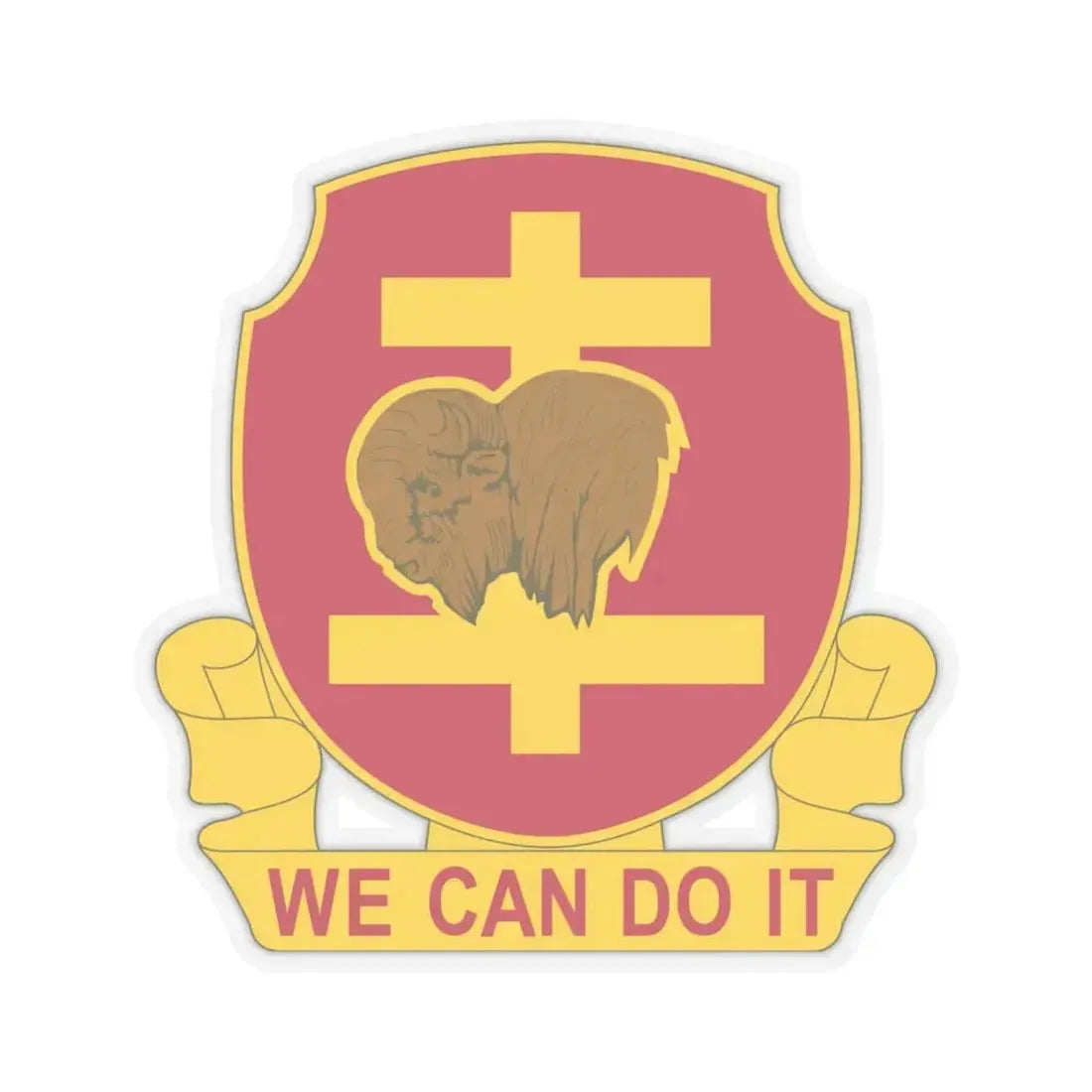 503rd Field Artillery Battalion (U.S. Army) STICKER Vinyl Kiss-Cut Decal 6 Inch Transparent - The Sticker Space
