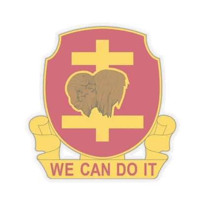 503rd Field Artillery Battalion (U.S. Army) STICKER Vinyl Kiss-Cut Decal 6 Inch Transparent - The Sticker Space