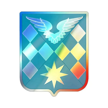 504 Aviation Battalion 2 (U.S. Army) Holographic STICKER Die-Cut Vinyl Decal 5 Inch Holographic - The Sticker Space