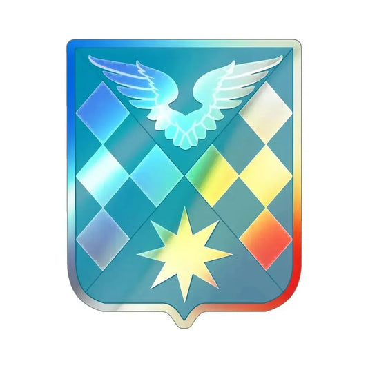 504 Aviation Battalion 2 (U.S. Army) Holographic STICKER Die-Cut Vinyl Decal 6 Inch Holographic - The Sticker Space