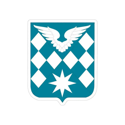 504 Aviation Battalion 2 (U.S. Army) REVERSE PRINT Transparent Die-Cut STICKER - The Sticker Space