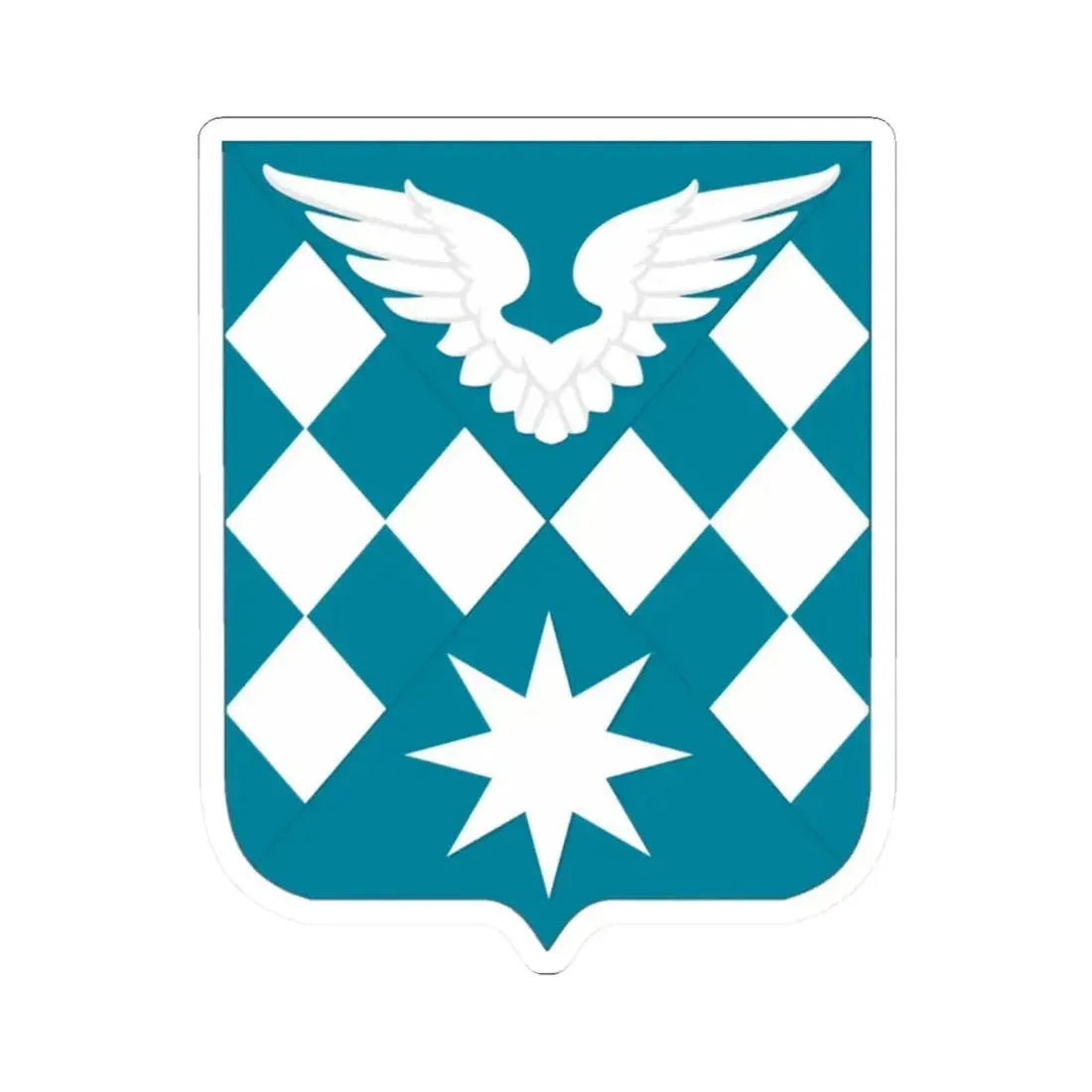 504 Aviation Battalion 2 (U.S. Army) STICKER Vinyl Kiss-Cut Decal 2 Inch White - The Sticker Space