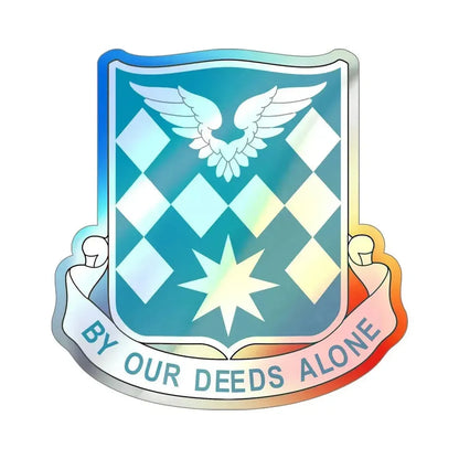 504 Aviation Battalion (U.S. Army) Holographic STICKER Die-Cut Vinyl Decal 5 Inch Holographic - The Sticker Space
