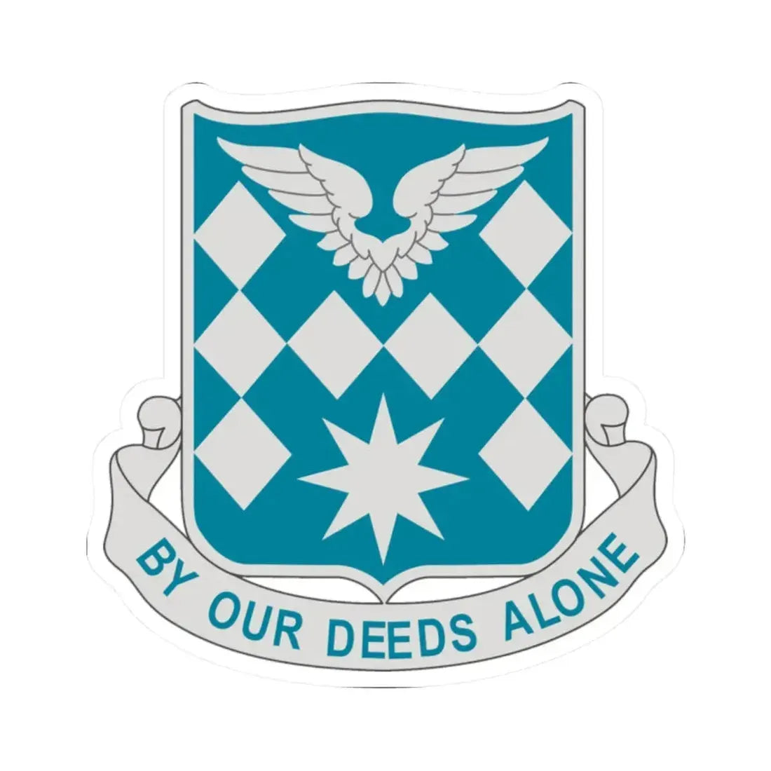 504 Aviation Battalion (U.S. Army) STICKER Vinyl Kiss-Cut Decal 2 Inch White - The Sticker Space