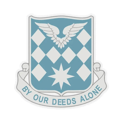 504 Aviation Battalion (U.S. Army) STICKER Vinyl Kiss-Cut Decal 3 Inch Transparent - The Sticker Space