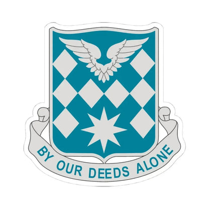 504 Aviation Battalion (U.S. Army) STICKER Vinyl Kiss-Cut Decal 4 Inch White - The Sticker Space