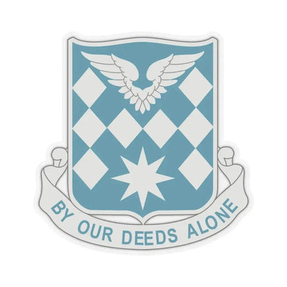 504 Aviation Battalion (U.S. Army) STICKER Vinyl Kiss-Cut Decal 6 Inch Transparent - The Sticker Space