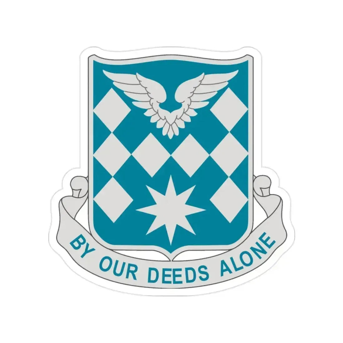 504 Aviation Battalion (U.S. Army) Transparent STICKER Die-Cut Vinyl Decal 2 Inch - The Sticker Space