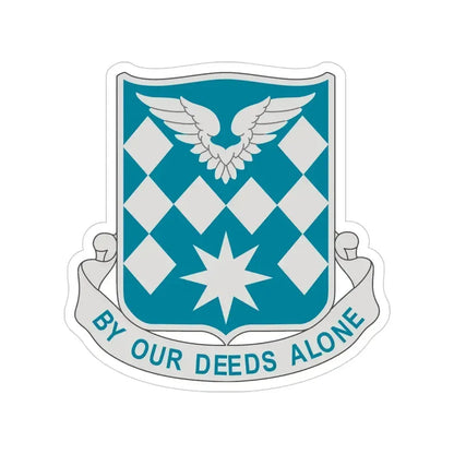 504 Aviation Battalion (U.S. Army) Transparent STICKER Die-Cut Vinyl Decal 4 Inch - The Sticker Space