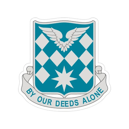 504 Aviation Battalion (U.S. Army) Transparent STICKER Die-Cut Vinyl Decal 4 Inch - The Sticker Space