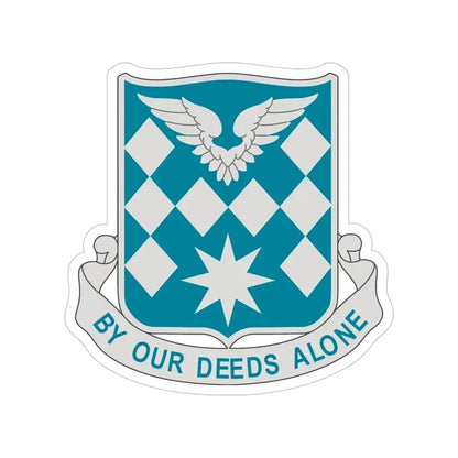 504 Aviation Battalion (U.S. Army) Transparent STICKER Die-Cut Vinyl Decal 5 Inch - The Sticker Space