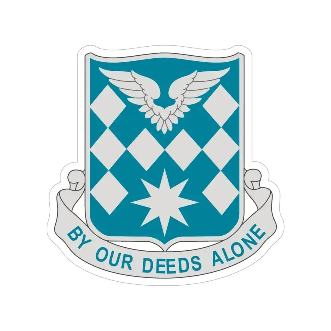 504 Aviation Battalion (U.S. Army) Transparent STICKER Die-Cut Vinyl Decal 6 Inch - The Sticker Space