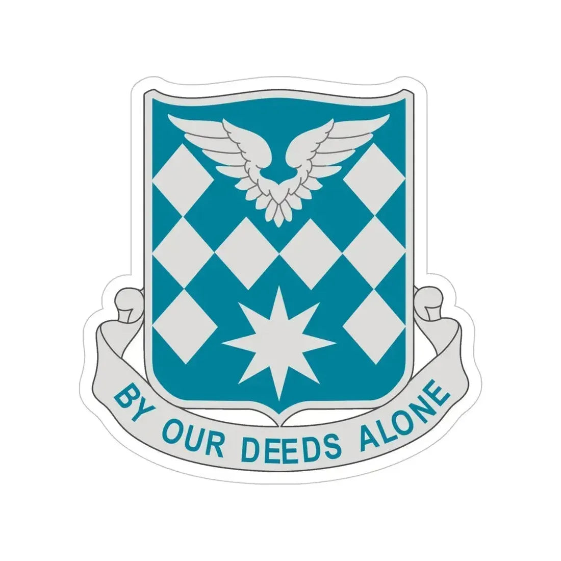 504 Aviation Battalion (U.S. Army) Transparent STICKER Die-Cut Vinyl Decal 6 Inch - The Sticker Space