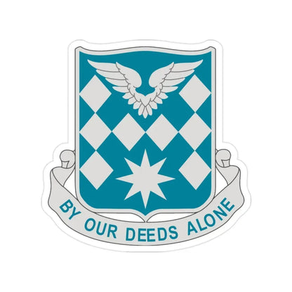 504 Aviation Battalion (U.S. Army) Transparent STICKER Die-Cut Vinyl Decal - The Sticker Space