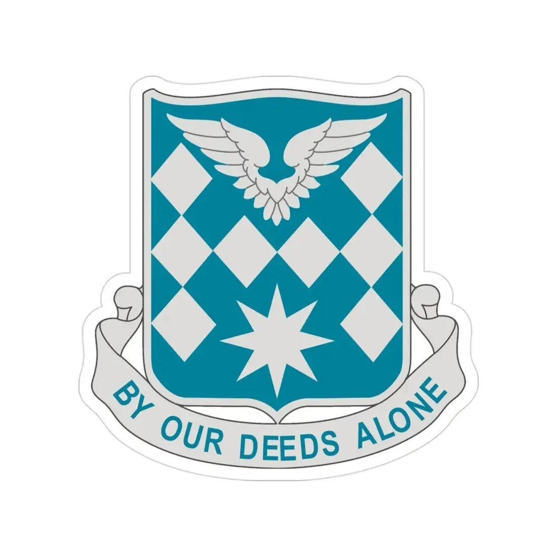 504 Aviation Battalion (U.S. Army) Transparent STICKER Die-Cut Vinyl Decal - The Sticker Space