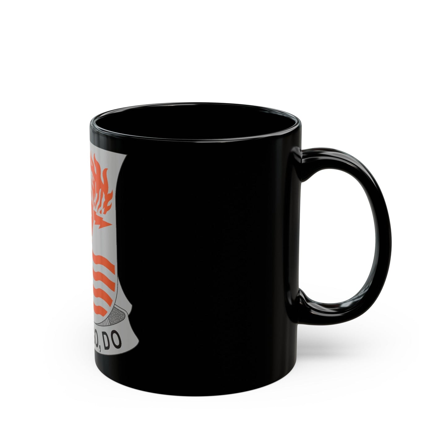 504 Signal Battalion (U.S. Army) Black Coffee Mug-The Sticker Space