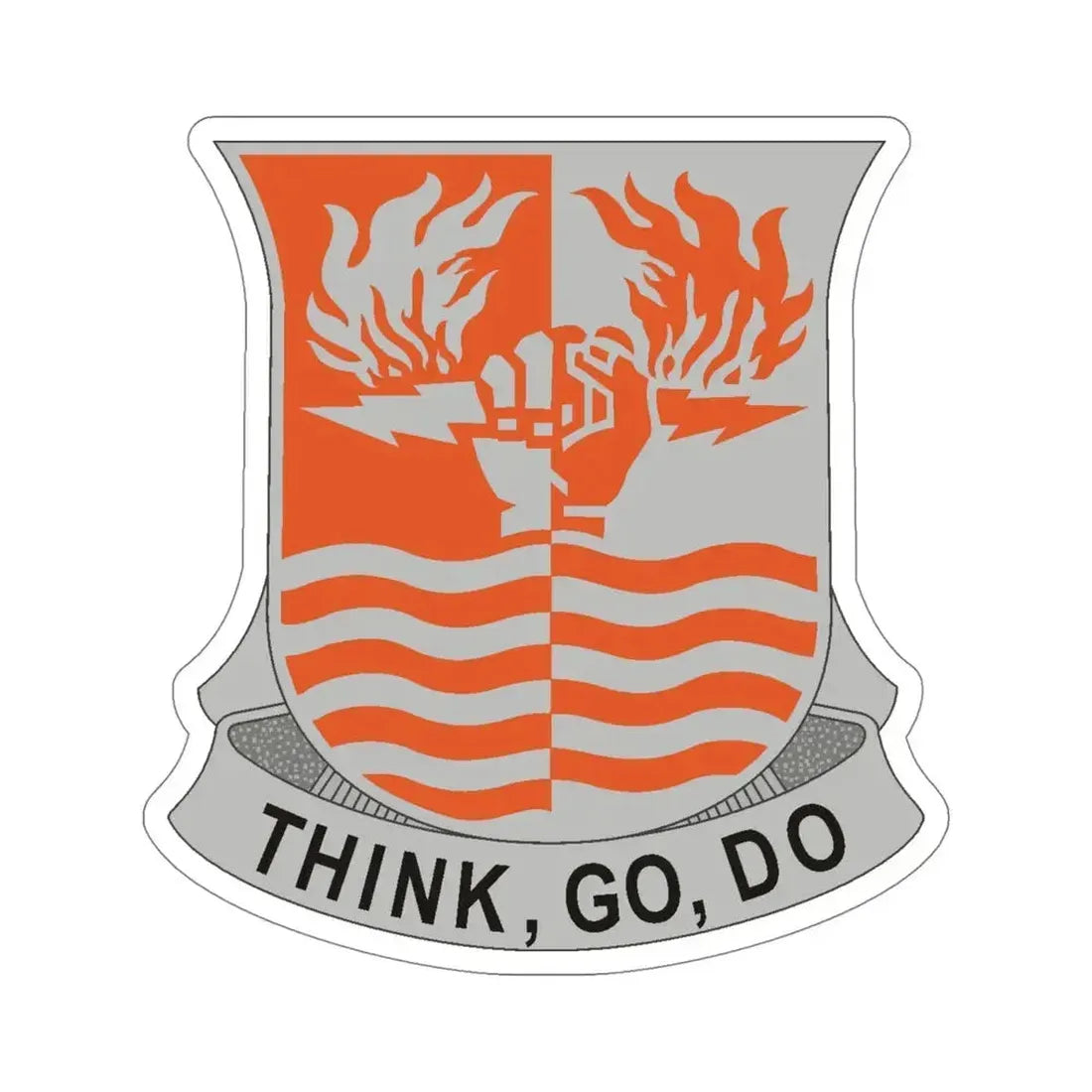 504 Signal Battalion (U.S. Army) STICKER Vinyl Die-Cut Decal 5 Inch - The Sticker Space