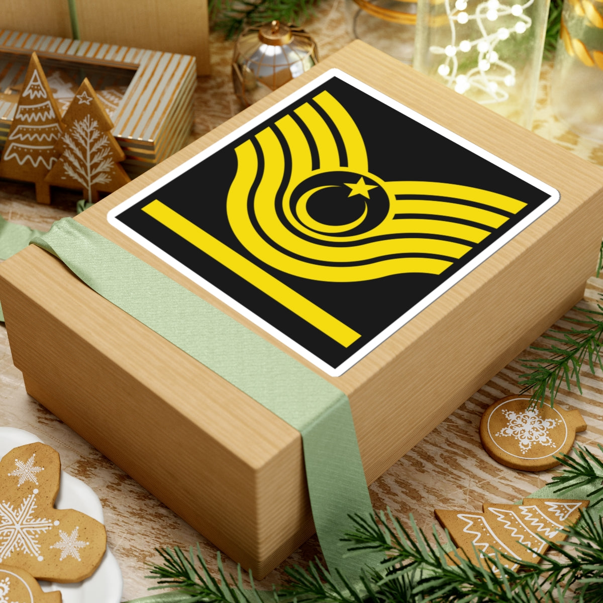 Army TUR OR 08 (Turkey) (Military Rank) STICKER Vinyl Kiss-Cut Decal