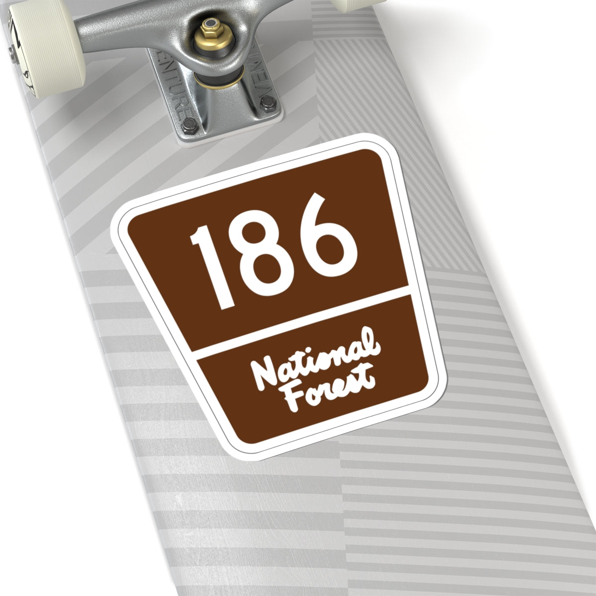 Forest Route 186 (Puerto Rico) (Road Sign) STICKER Vinyl Kiss-Cut Decal