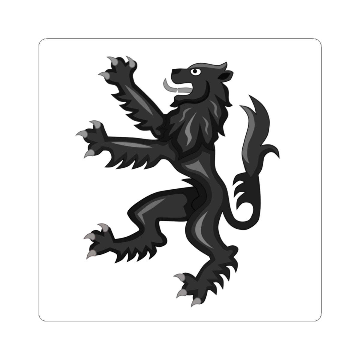 CHE Hittenberg Flag (Switzerland) STICKER Vinyl Kiss-Cut Decal