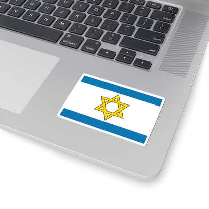 Flag of the State of Palestine Proposal 6 (Israel) STICKER Vinyl Kiss-Cut Decal