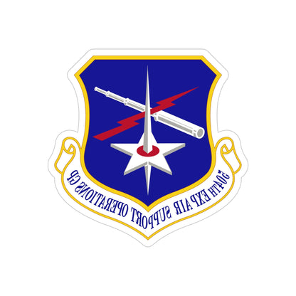 504th Expeditionary Air Support Operations Group (U.S. Air Force) REVERSE PRINT Transparent STICKER-5 Inch-The Sticker Space