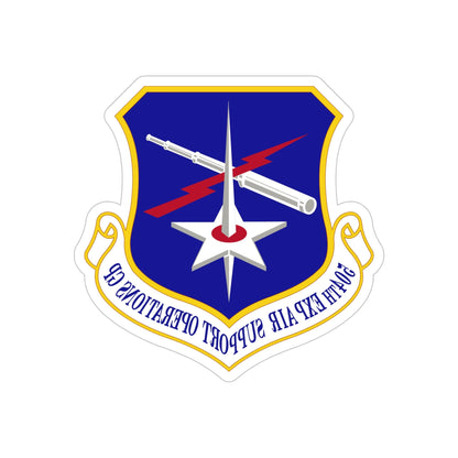 504th Expeditionary Air Support Operations Group (U.S. Air Force) REVERSE PRINT Transparent STICKER-6" × 6"-The Sticker Space