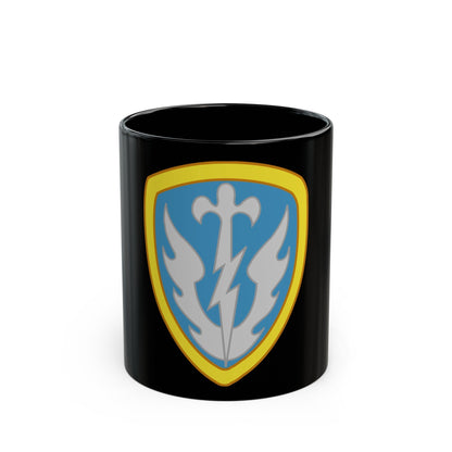 504th Military Intelligence Brigade (U.S. Army) Black Coffee Mug-11oz-The Sticker Space