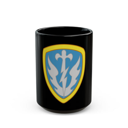 504th Military Intelligence Brigade (U.S. Army) Black Coffee Mug-15oz-The Sticker Space