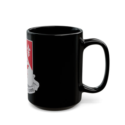 505 Engineer Battalion (U.S. Army) Black Coffee Mug-The Sticker Space