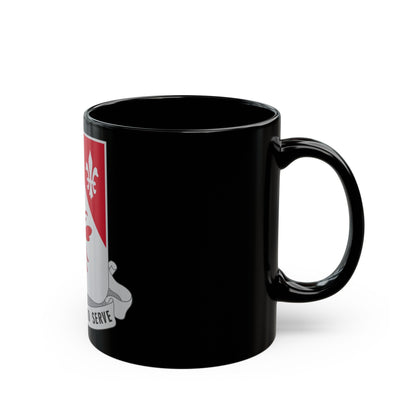 505 Engineer Battalion (U.S. Army) Black Coffee Mug-The Sticker Space