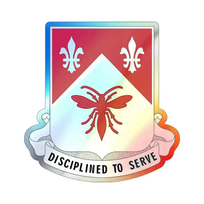 505 Engineer Battalion (U.S. Army) Holographic STICKER Die-Cut Vinyl Decal 4 Inch Holographic - The Sticker Space