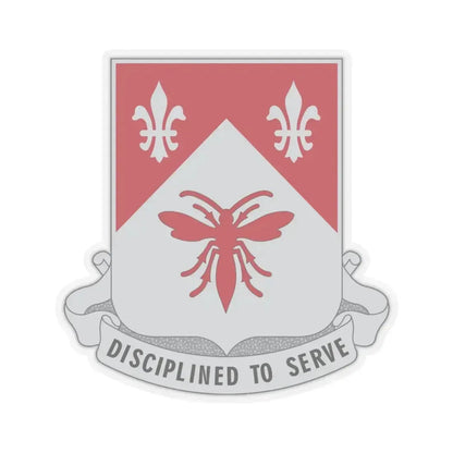 505 Engineer Battalion (U.S. Army) STICKER Vinyl Kiss-Cut Decal 4 Inch Transparent - The Sticker Space