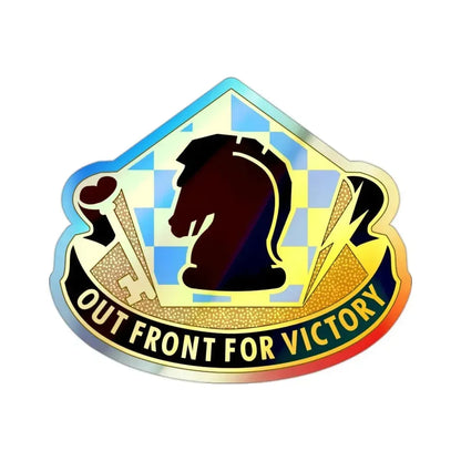 505 Military Intelligence Brigade 2 (U.S. Army) Holographic STICKER Die-Cut Vinyl Decal 2 Inch Holographic - The Sticker Space