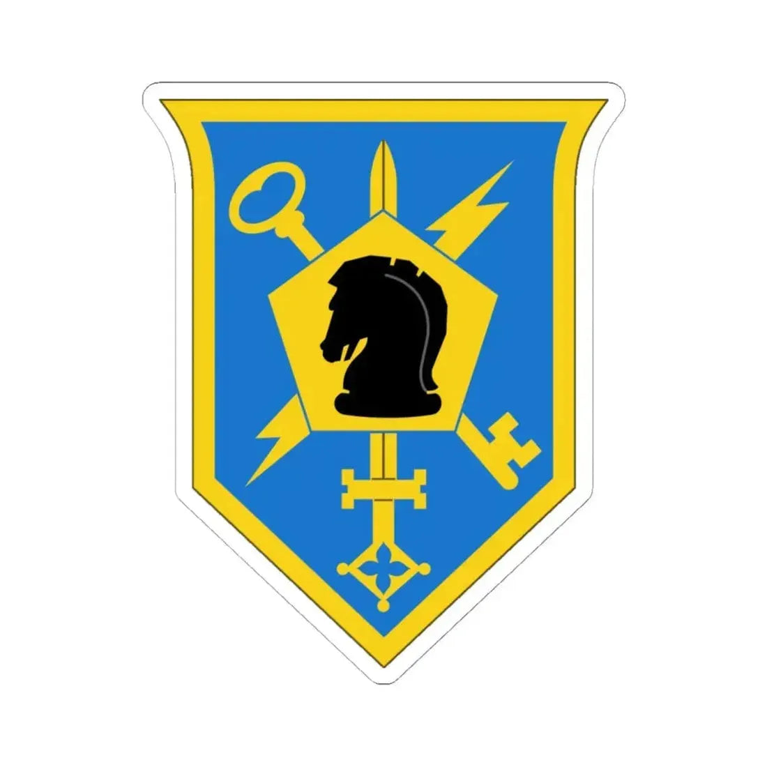 505 Military Intelligence Brigade (U.S. Army) STICKER Vinyl Kiss-Cut Decal 6 Inch White - The Sticker Space