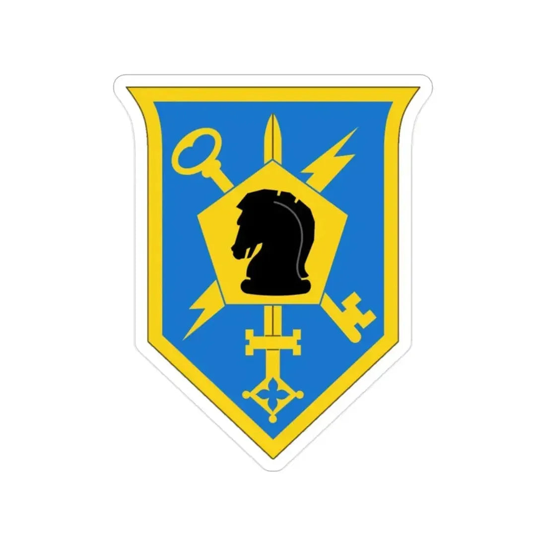 505 Military Intelligence Brigade (U.S. Army) Transparent STICKER Die-Cut Vinyl Decal 2 Inch - The Sticker Space