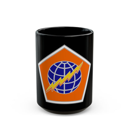 505 Signal Brigade 2 (U.S. Army) Black Coffee Mug-15oz-The Sticker Space