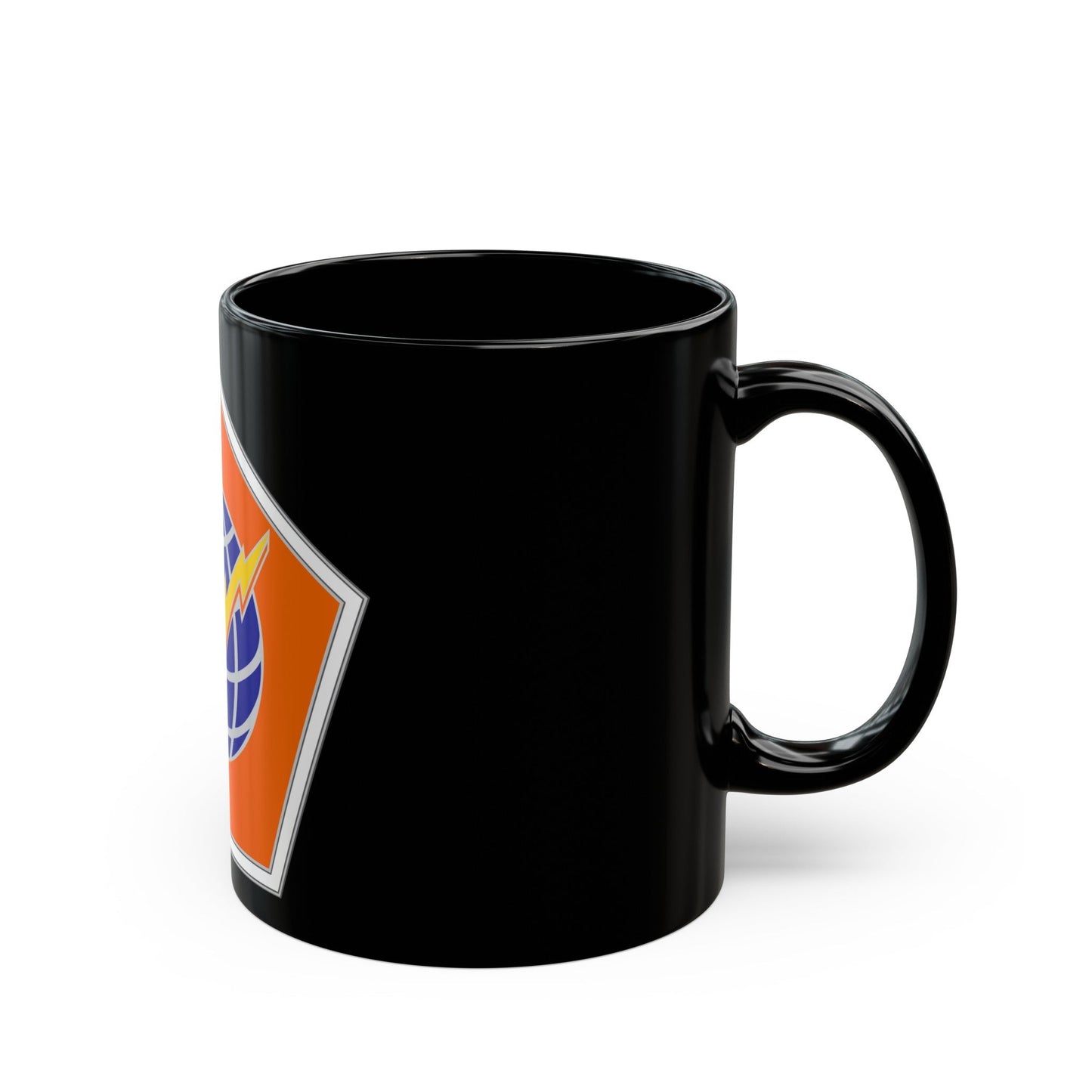 505 Signal Brigade 2 (U.S. Army) Black Coffee Mug-The Sticker Space