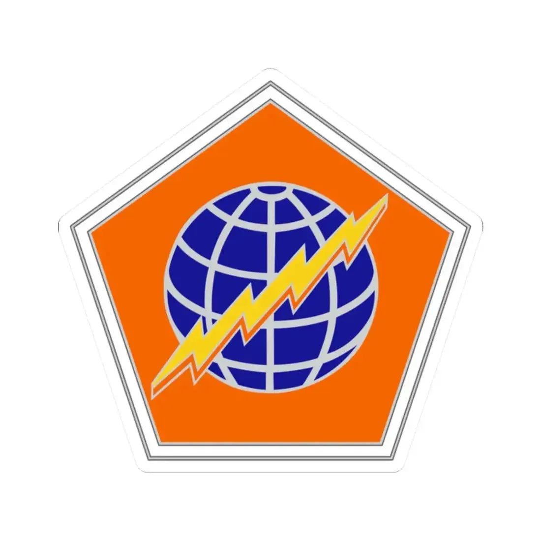 505 Signal Brigade 2 (U.S. Army) STICKER Vinyl Kiss-Cut Decal 2 Inch White - The Sticker Space