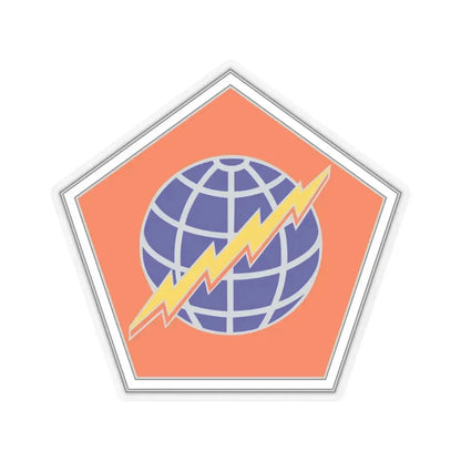 505 Signal Brigade 2 (U.S. Army) STICKER Vinyl Kiss-Cut Decal 6 Inch Transparent - The Sticker Space