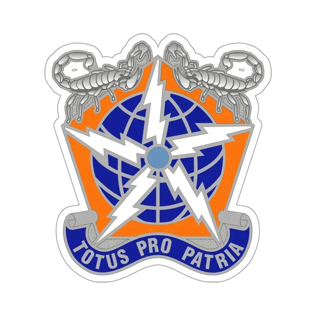 505 Signal Brigade 3 (U.S. Army) STICKER Vinyl Die-Cut Decal 6 Inch - The Sticker Space