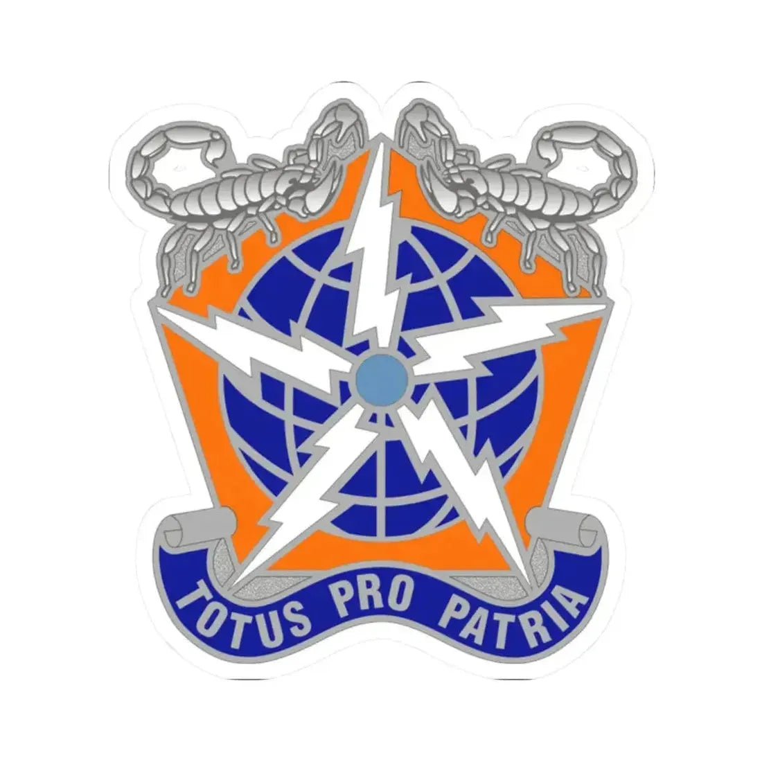 505 Signal Brigade 3 (U.S. Army) STICKER Vinyl Kiss-Cut Decal - The Sticker Space