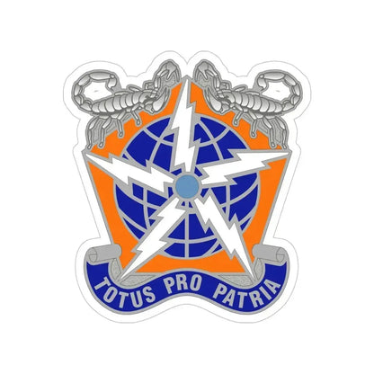 505 Signal Brigade 3 (U.S. Army) Transparent STICKER Die-Cut Vinyl Decal 6 Inch - The Sticker Space