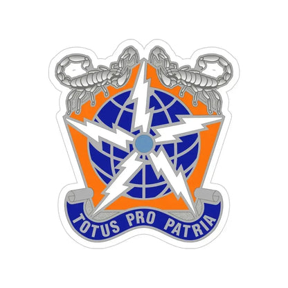505 Signal Brigade 3 (U.S. Army) Transparent STICKER Die-Cut Vinyl Decal 6 Inch - The Sticker Space